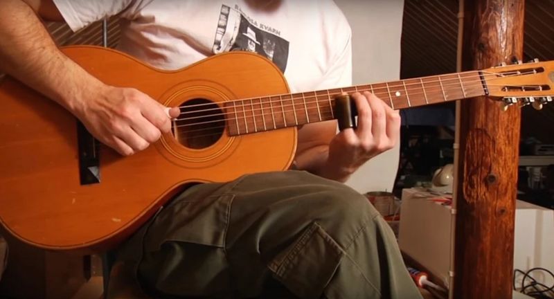 Open G Slide Blues on a 1927 Levin Parlor Guitar - VIDEO LESSON + TABS