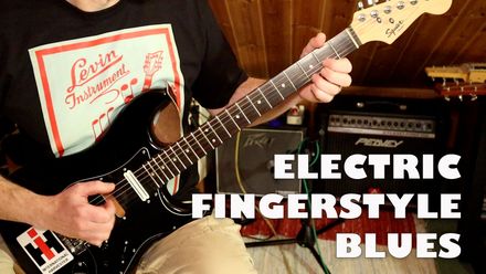 Electric Fingerstyle Blues (Pareto pirate) TABS / SHEET MUSIC