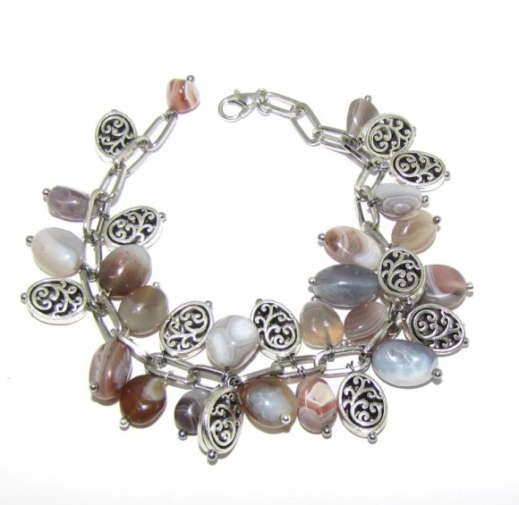 Agate bracelet &quot;Cappuccino&quot;