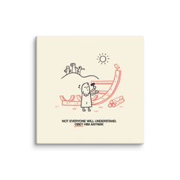 &quot;Obey Anyway&quot; | Mini Canvas Print