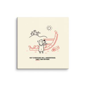 &quot;Obey Anyway&quot; | Mini Canvas Print