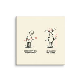 &quot;Qualified&quot; | Mini Canvas Print