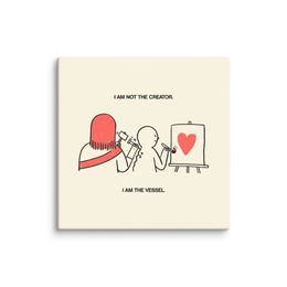 &quot;I am the Vessel&quot; | Mini Canvas Print