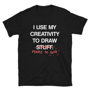 "Draw People to God" | Softstyle Tee (Dark)