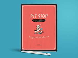 PIT STOP: A Guided Spiritual Reset Journal for Christian Creatives