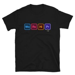 "WORSHIPR" | Softstyle Tee (Black)