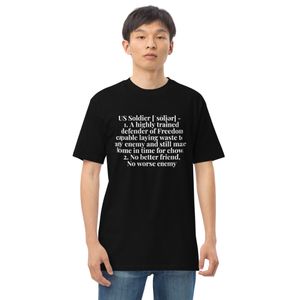 US Soldier definition shirt