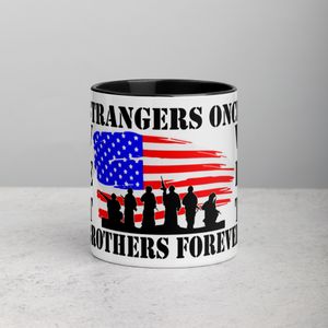&quot;Stranger Once, Brothers Forever&quot; Mug second design