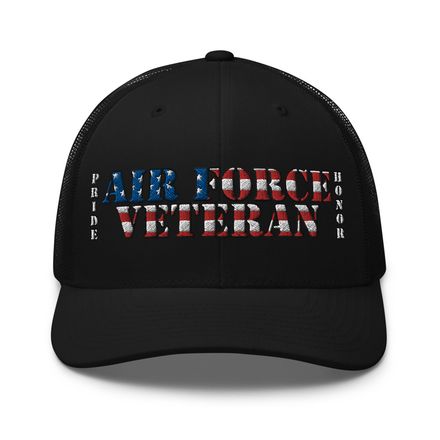 &quot;Air Force Veteran&quot; Hat dark