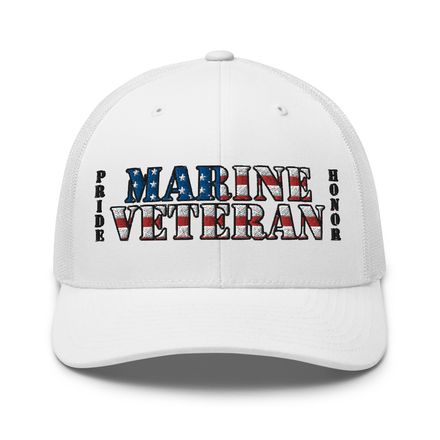 &quot;Marine Veteran&quot; Hat