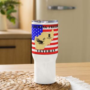 Enduring Freedom Veteran Travel Mug