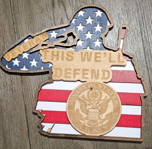 US Army Saluting Outline ***DIGITAL FILE ONLY***