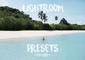 Presets Para Lightroom by Cere (PC y Móvil)