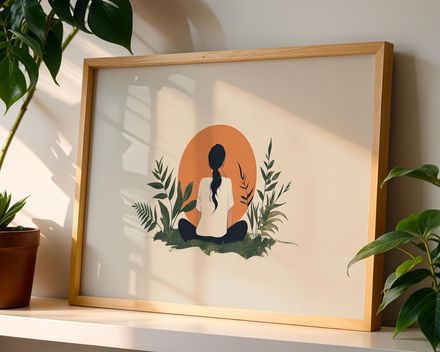 Meditative Bloom