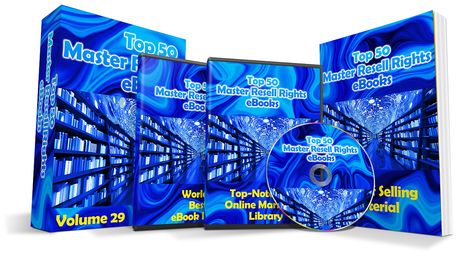 Top 50 Master Resell Rights eBooks Volume 29