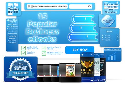15 Popular Business eBooks With Master Resell Rights Volume 2