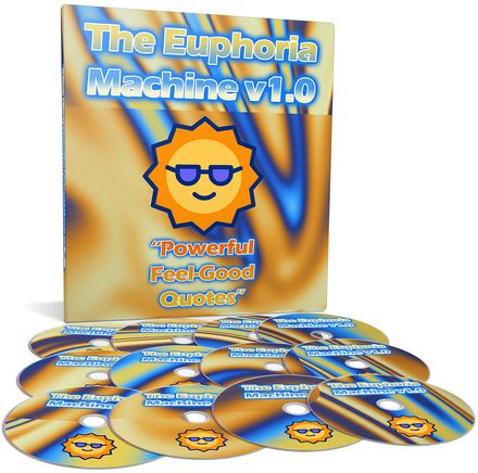 The Euphoria Machine v1.0 Powerful Quotes Generation Software + PDF + Word + Text Files + MRR
