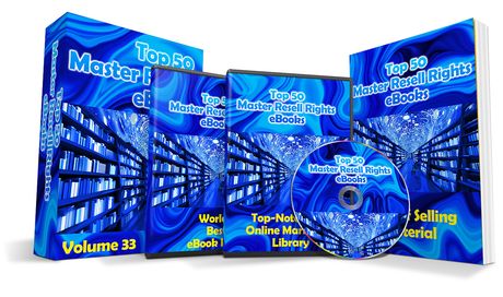 Top 50 Master Resell Rights eBooks Volume 33