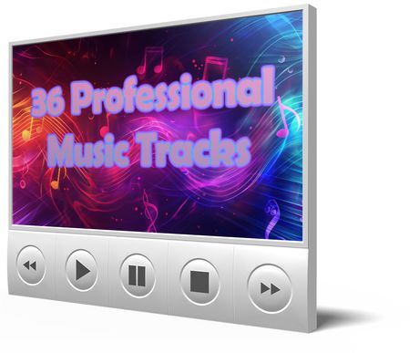 36 Professional Music Tracks