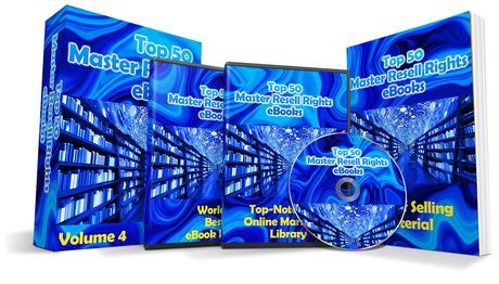 Top 50 Master Resell Rights eBooks Volume 4