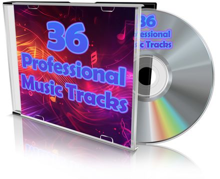 36 Professional Music Tracks With Master Resell Rights