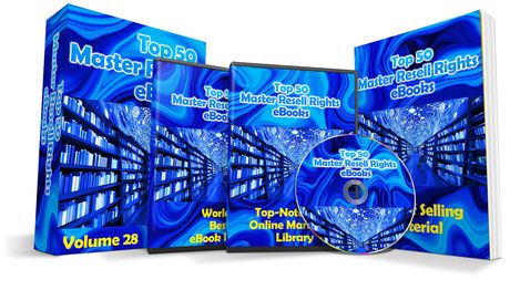 Top 50 Master Resell Rights eBooks Volume 28