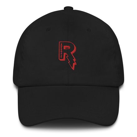 Rockdale R⚡️ Embroidered Cap (Black/Red)