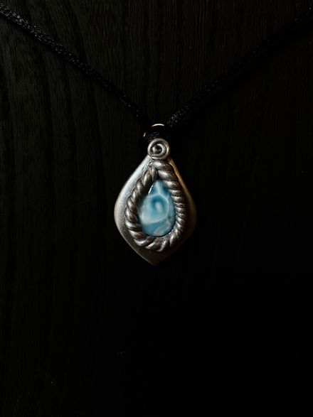 Larimar Pendant Necklace