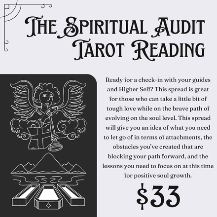 The Spiritual Audit Digital Tarot Reading