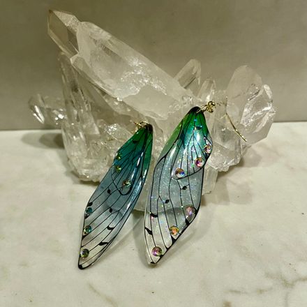 Forest Fae Wing Earrings