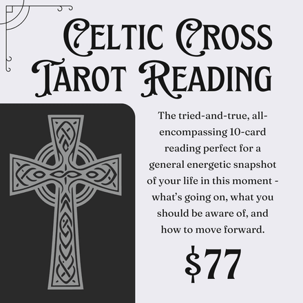 Celtic Cross Digital Tarot Reading