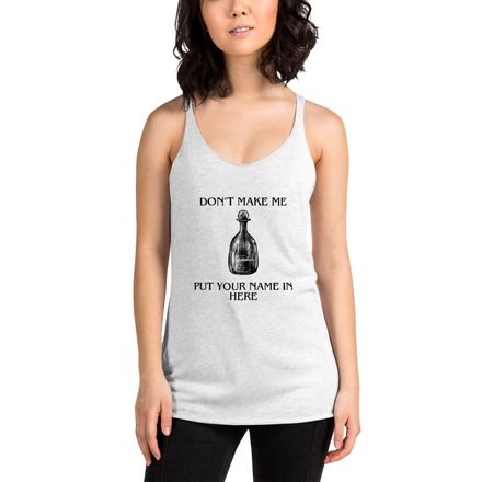 A Threat Racerback Tank