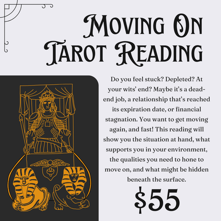 Moving On Digital Tarot Reading