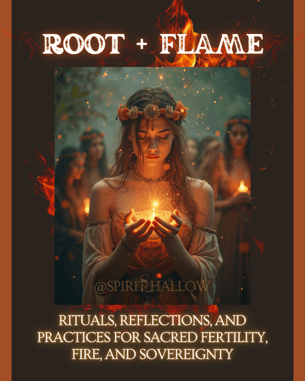 Root + Flame: Rituals, Reflections, and Practices for Sacred Fertility, Fire, and Sovereignty
