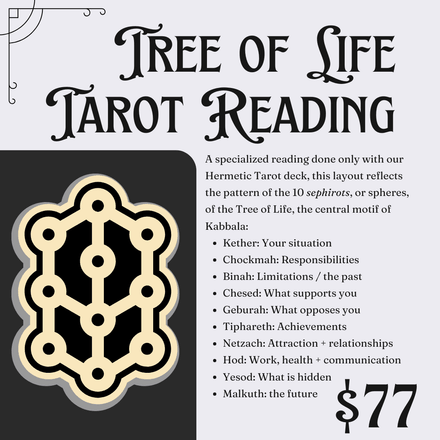 Tree of Life Digital Tarot Reading
