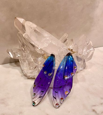 Oracle Fae Wing Earrings