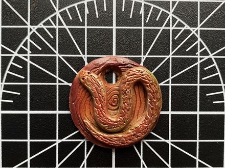 2025 Year of the Wood Snake Pendant Necklace