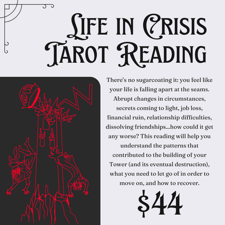 Life in Crisis Digital Tarot Reading