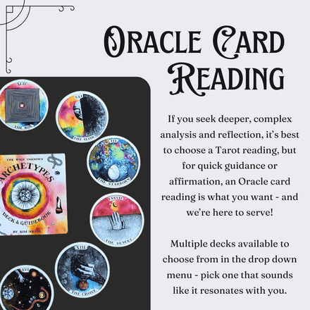 Oracle Card Reading
