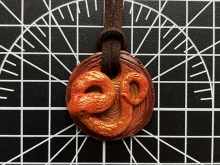 2025 Year of the Wood Snake Pendant Necklace