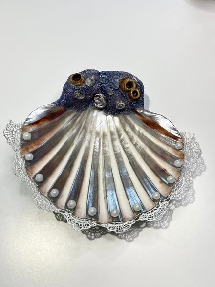 Silver Streams Goddess Offering Bowl