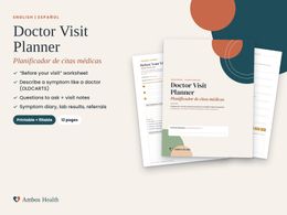 Doctor Visit Planner (English & Spanish) — Be Heard at Every Appointment