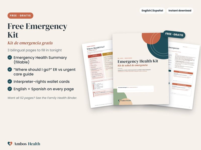 Free Emergency Kit