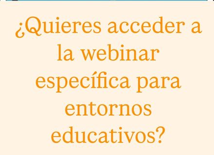 💻WEBINAR: Accesibilidad e entornos educativos: Claves para docentes y orientación educativa