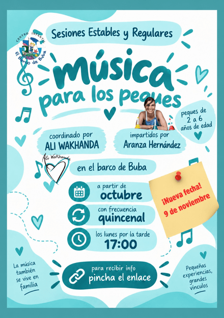 TALLERES EN FAMILIA CON ARANZA-BARCO DE BUBA-
