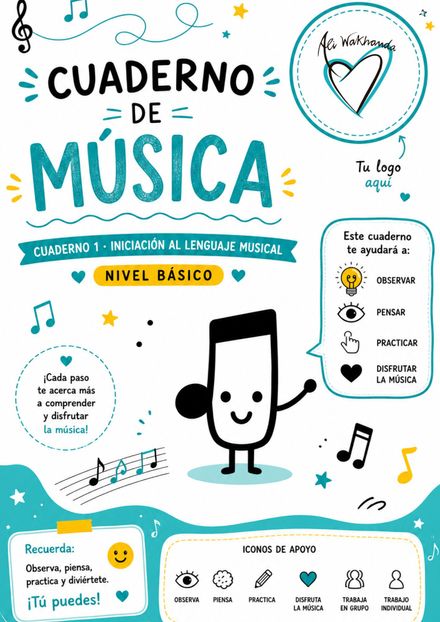 📙🎶CUADERNO MUSICAL INICIAL AW