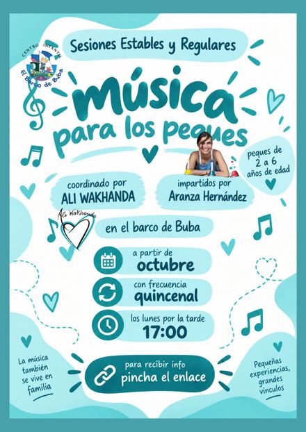 TALLERES EN FAMILIA CON ARANZA-BARCO DE BUBA-