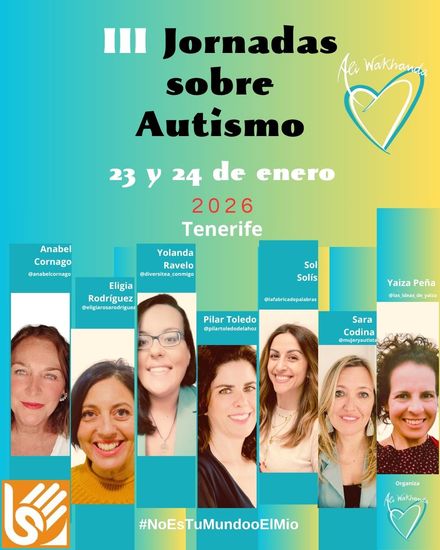 📌INSCRIPCIÓN ÚNICA YA ABIERTA: JORNADAS SOBRE AUTISMO 2026📌