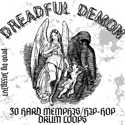 DREADFUL DEMON - Memphis/Hip Hop Drum Loop Pack (30 Loops)