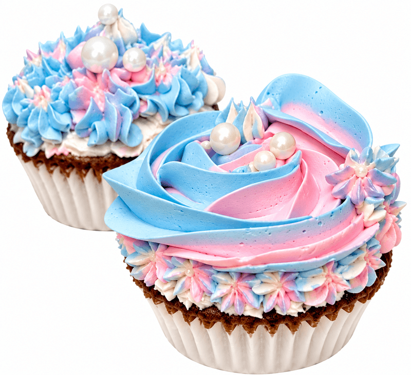 Irresistible floral cupcakes 